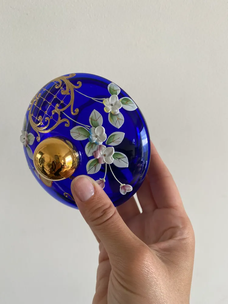 Ensemble salle de bain Veritable bohème bleu roi para Baños Pequeños