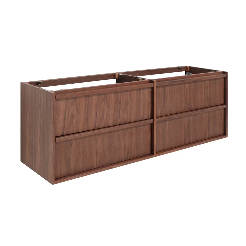 Fien kast body - Walnoot - 150 cm | Ruime opbergkast