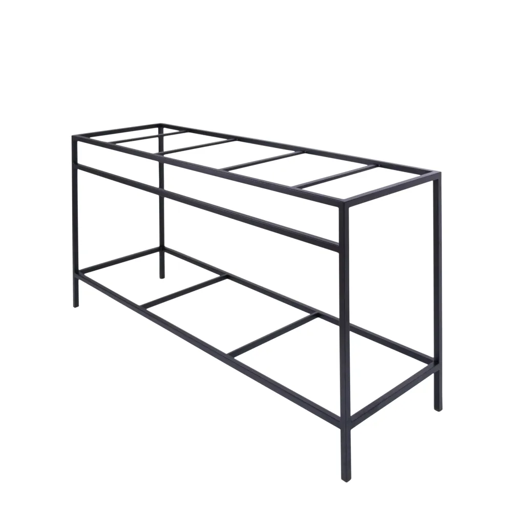 Frame Badkamermeubel Zwart Staal - Jules - 150 cm