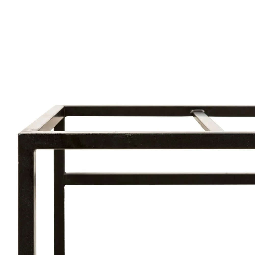 Frame Badkamermeubel Zwart Staal - Jules - 150 cm