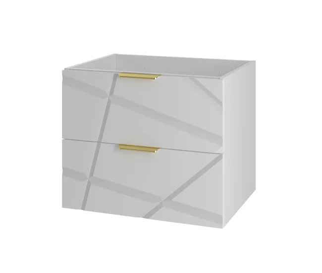 Gabinete de Baño Mueble bajo lavabo 60cm Aurora Blanco