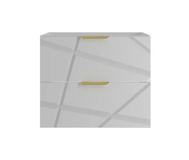 Gabinete de Baño Mueble bajo lavabo 60cm Aurora Blanco