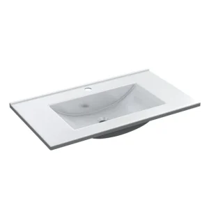 Lavabo PMMA Blanco 80x45 cm para Baño Completo