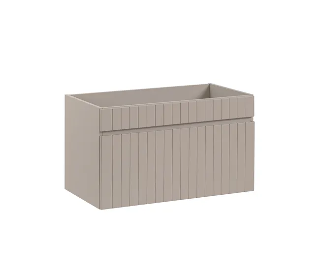 Mueble bajo lavabo 80cm Zelie Blanco con Compartimentos