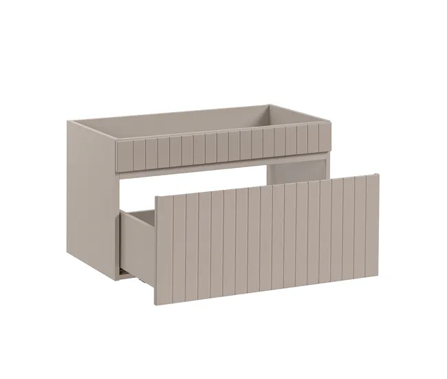 Mueble bajo lavabo 80cm Zelie Blanco con Compartimentos