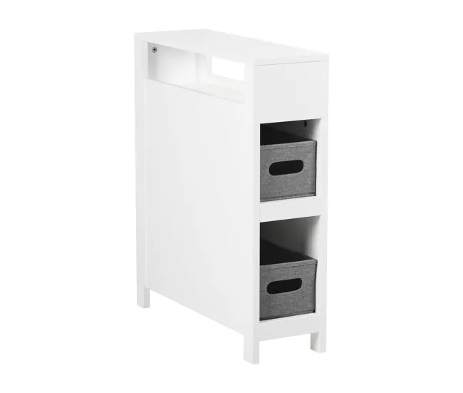 Mueble de baño CACHI 20 cm 60 cm 70 cm Blanco con Sistema de Almacenaje