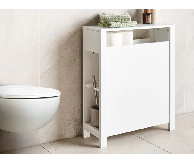 Mueble de baño CACHI 20 cm 60 cm 70 cm Blanco con Sistema de Almacenaje