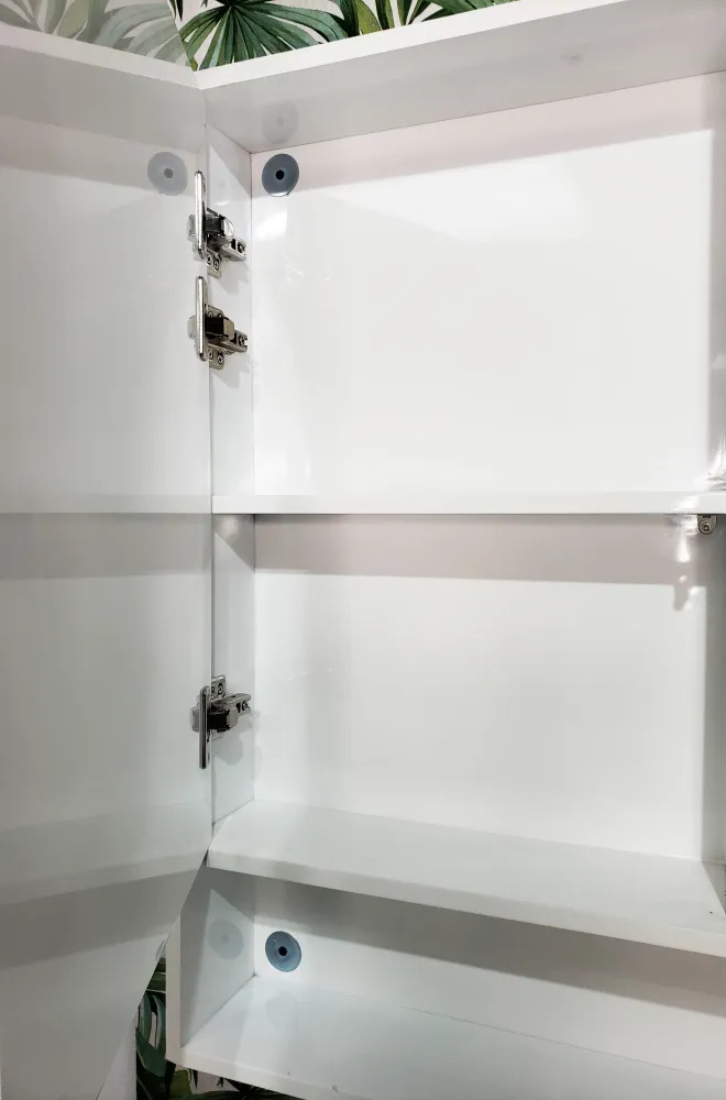 Mueble de baño doble (2001WH) para Baños Pequeños
