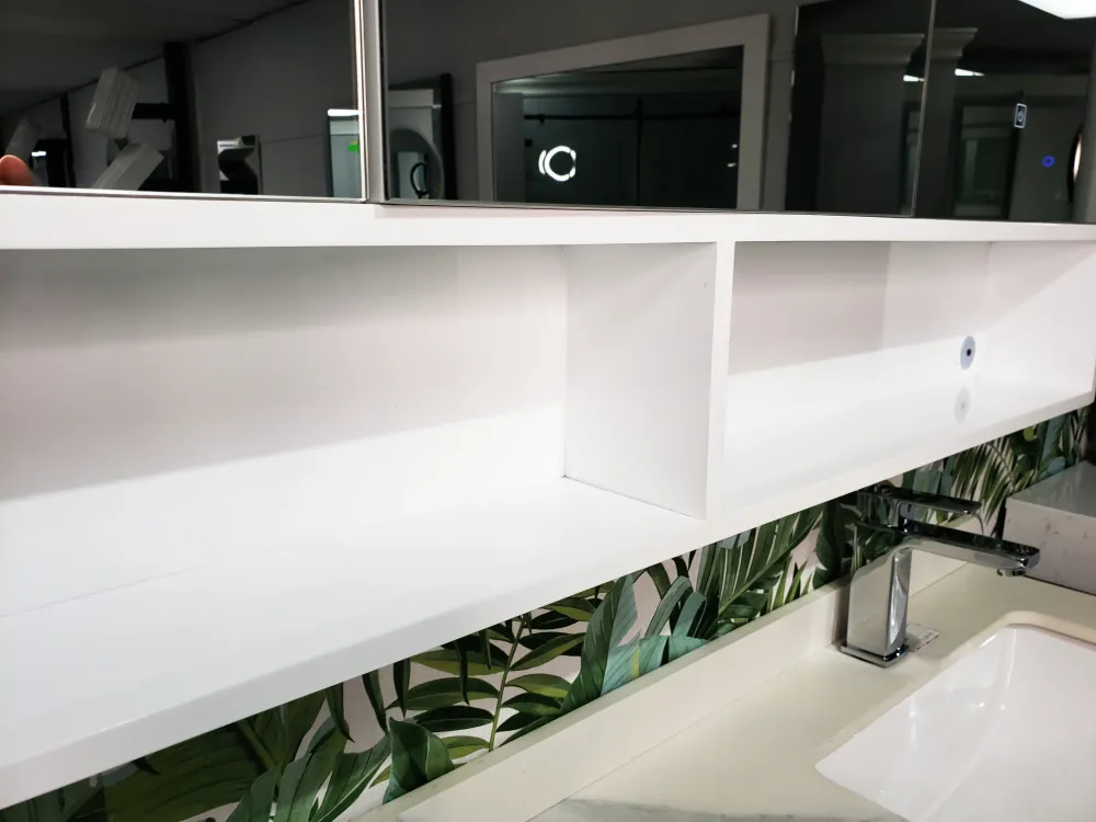 Mueble de baño doble (2001WH) para Baños Pequeños