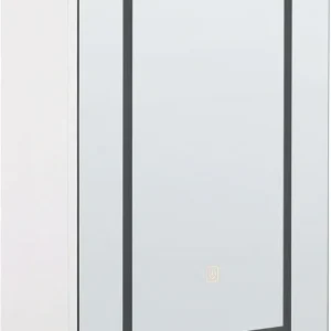 Mueble de baño led blanco/ plateado | Impermeable | Fácil Limpieza