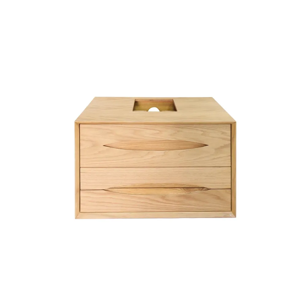 Scandinavische Badkamerkast - Bill - Eik - 80 cm
