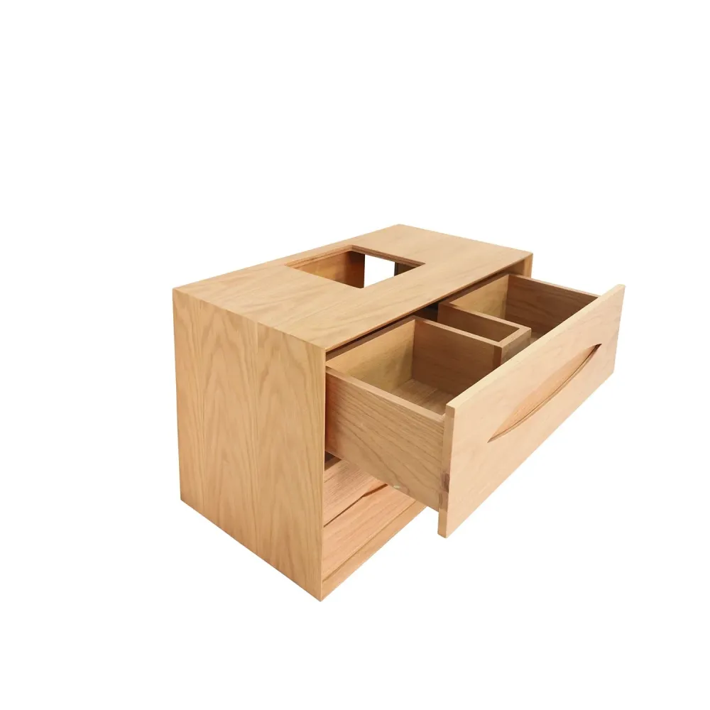 Scandinavische Badkamerkast - Bill - Eik - 80 cm
