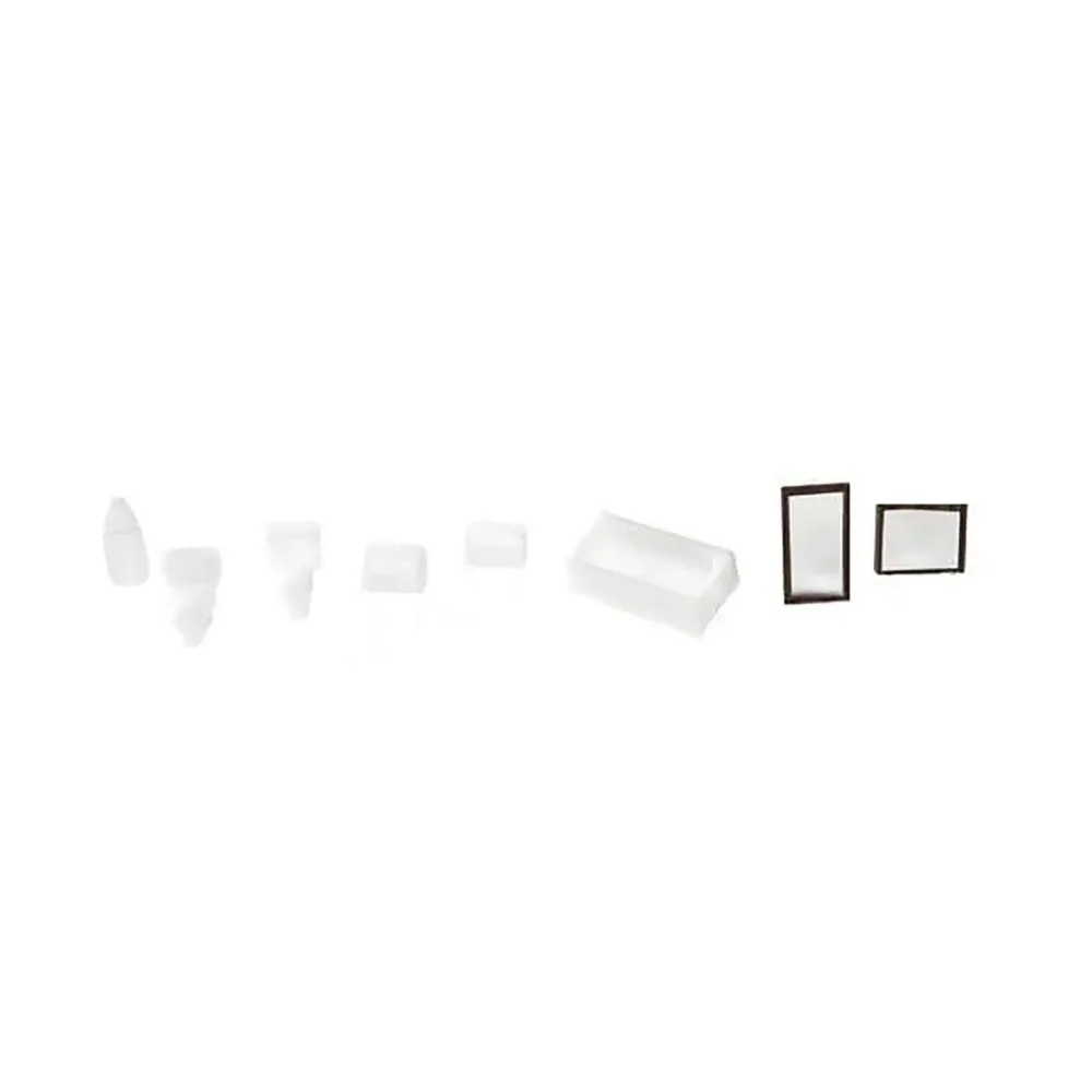 Set Completo de Baño Blanco 1:100
