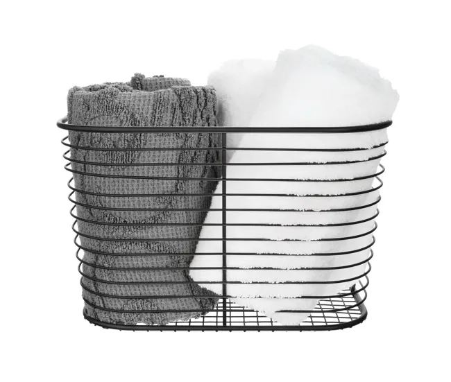 Tocador con Espejo Cesta de baño