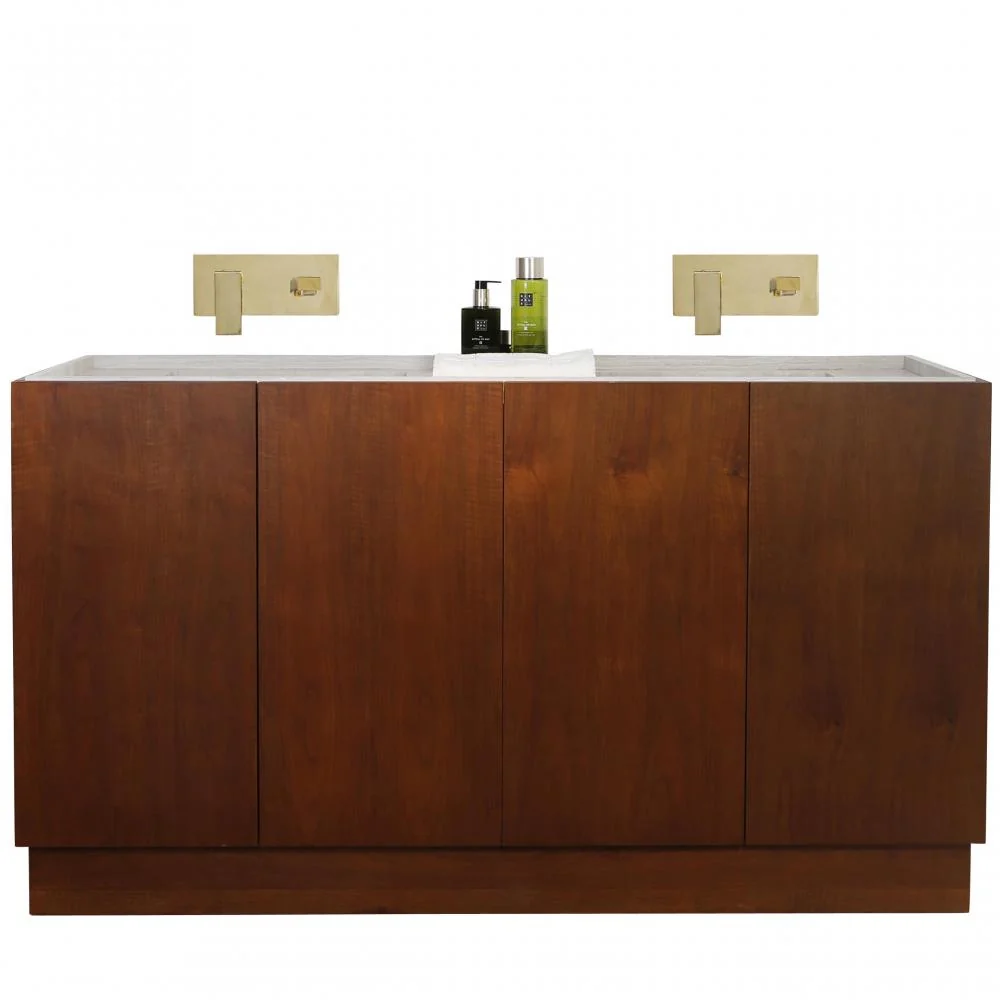 Wasbak Beige Marmer - Basiel - 150 cm