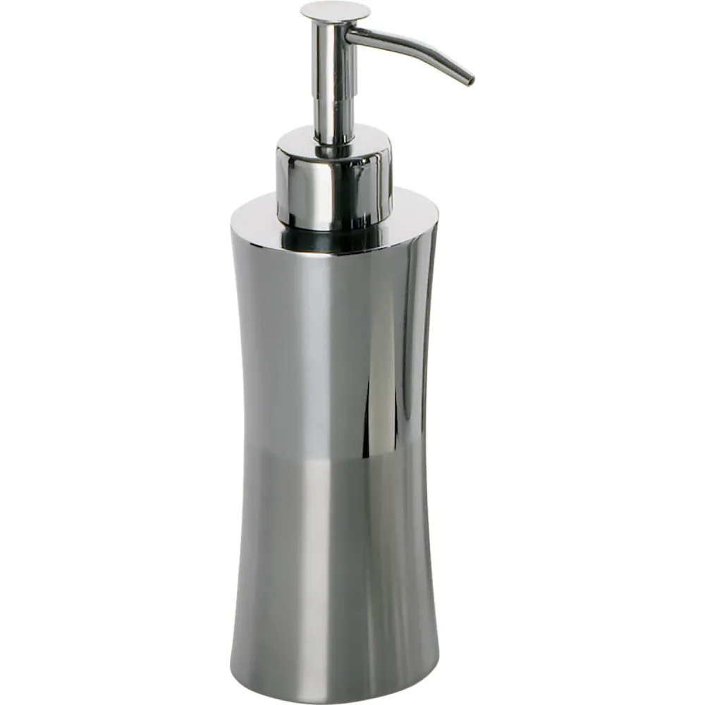 Dispensador de jabón en acero inoxidable Gedy serie Primula - Brillante/cepillado