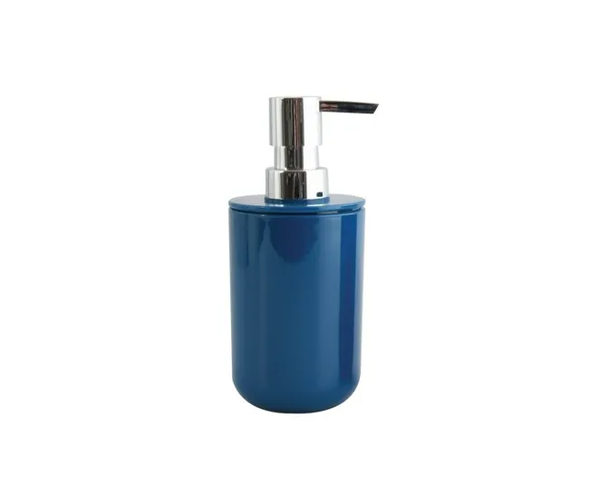Dispensador de jabón Msv Inagua de acrílico en color negro 240 ml