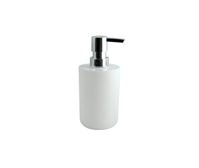 Dispensador de jabón Msv Inagua de acrílico en color negro 240 ml