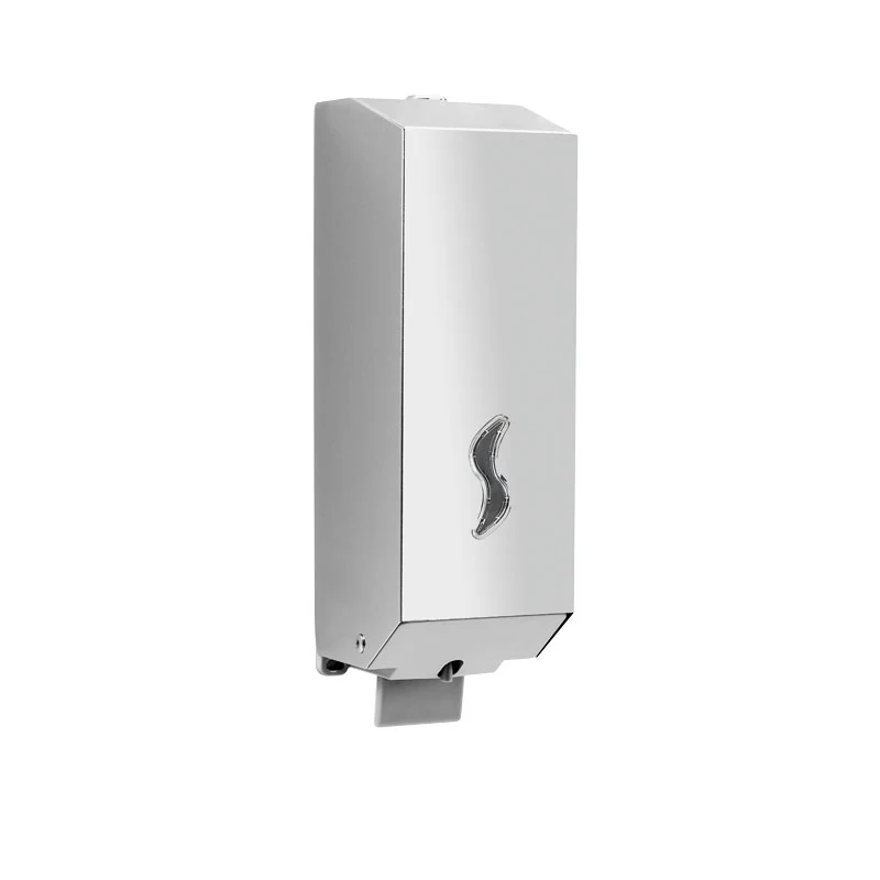 Dispensador de jabón de pared Gedy Kubix de 1200 ml en acero y resinas