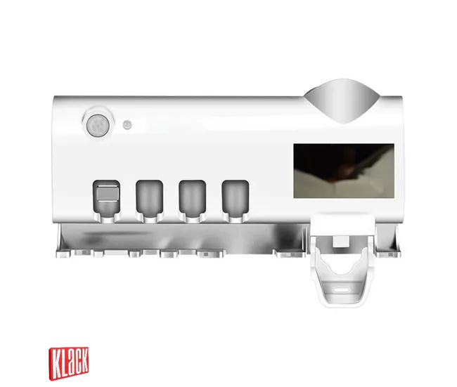 Portacepillos de Dientes Eléctrico Esterilizador UV 2000 mAh KLACK®