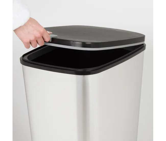 Curver Cubo de basura con pedal Chic Bin 50-60L gris