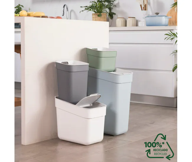 Curver Cubo de reciclaje Ready To Collect 20L blanco