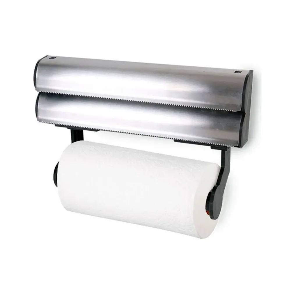 Dispensador de aluminio, film y papel Confortime inox