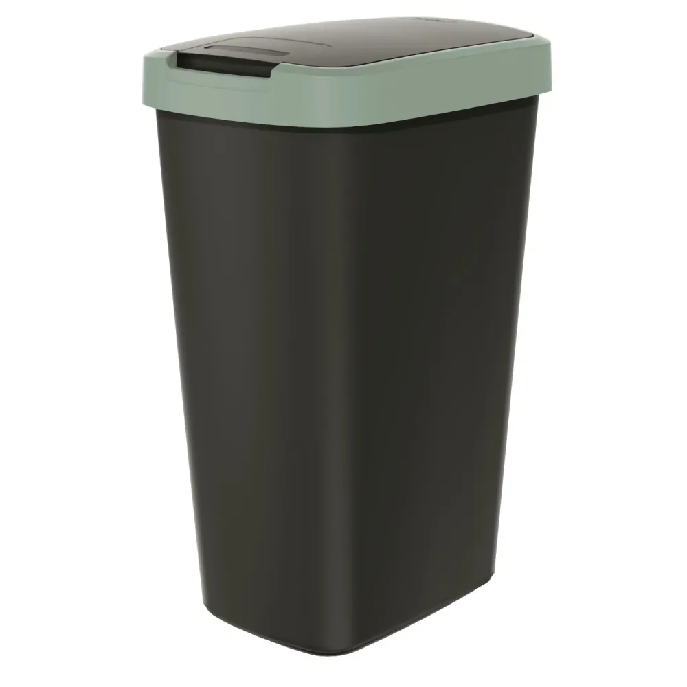 Keden COMPACTA Q Cubo de reciclaje papelera - verde obvio 45l