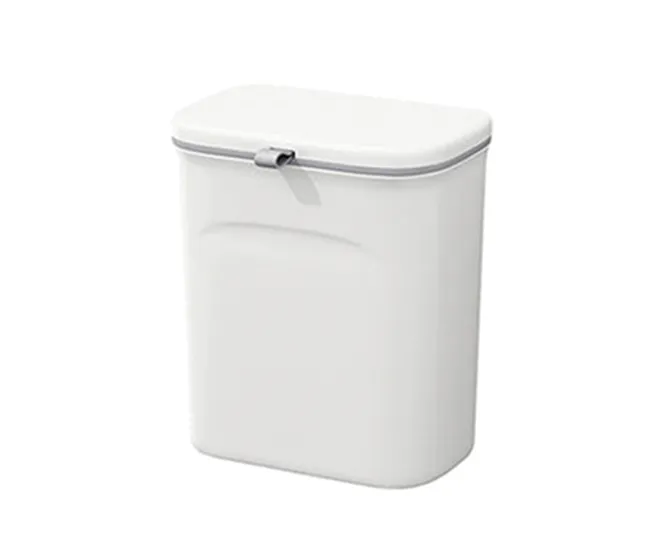 Multifuncional papelera de cocina montada en la pared 12 l