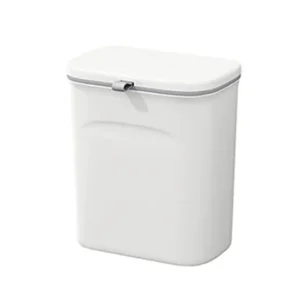 Multifuncional papelera de cocina montada en la pared 12 l