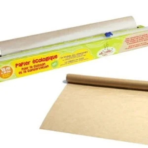 Papel hornear/conservación eco, bobina 15m dispensador