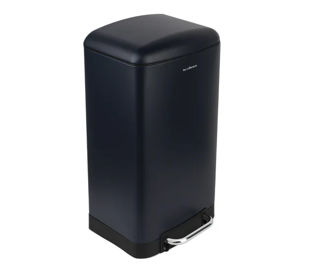 Papelera N°719 Les Para coleccionistas, 30L, Topo, Cubo Extraible, Pedal En Metal