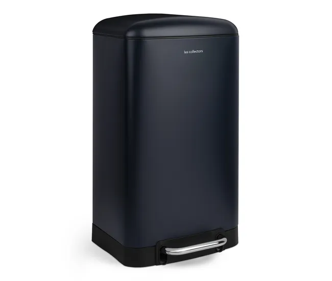 Papelera N°719 Les Para coleccionistas, 30L, Topo, Cubo Extraible, Pedal En Metal