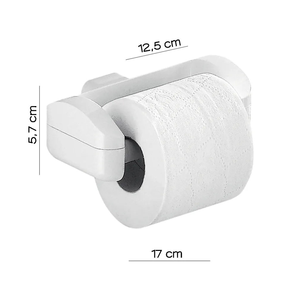 Porta carta igienica muro di Gedy serie 2900 - Bianco
