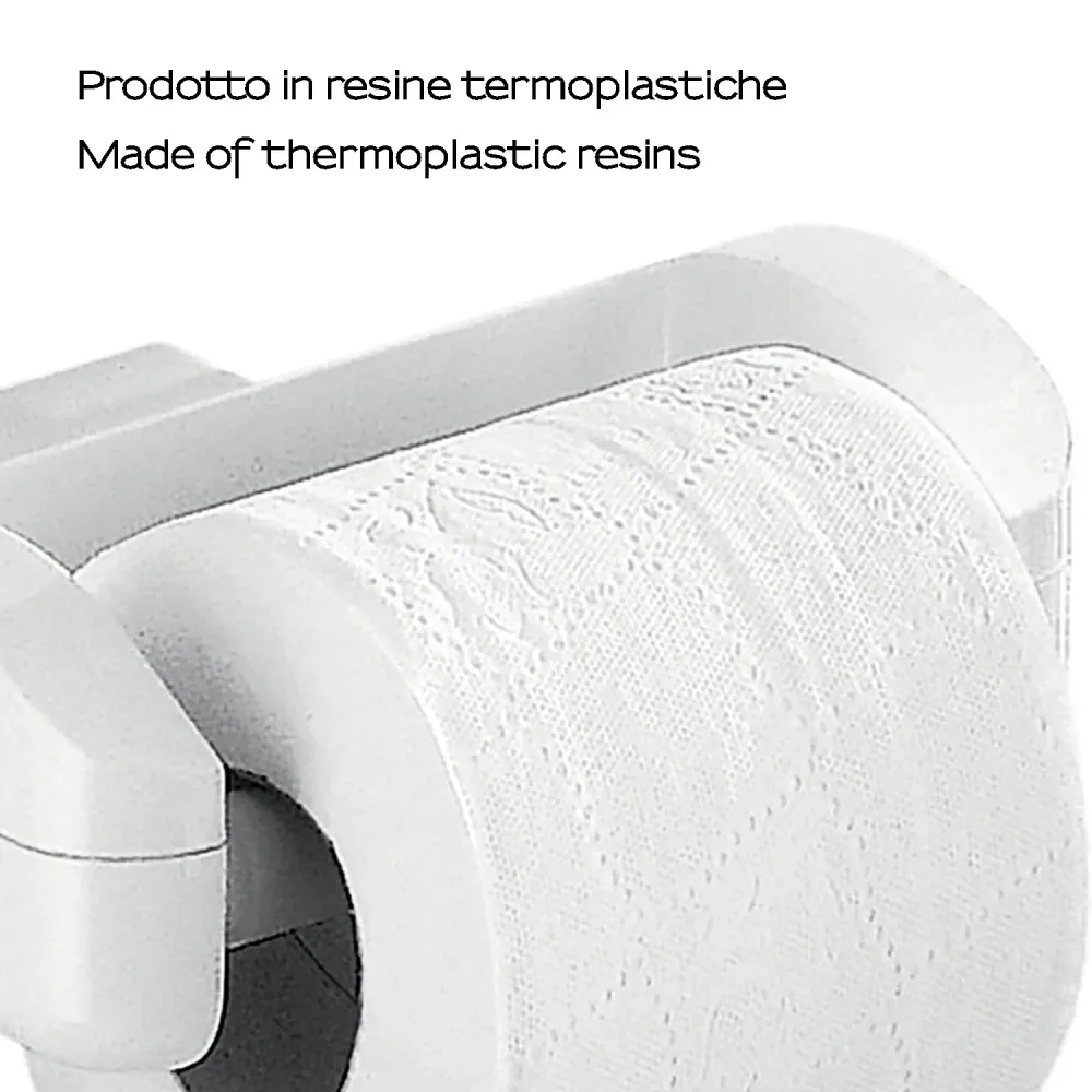 Porta papel higiénico de pared de Gedy serie 2900 - Blanco