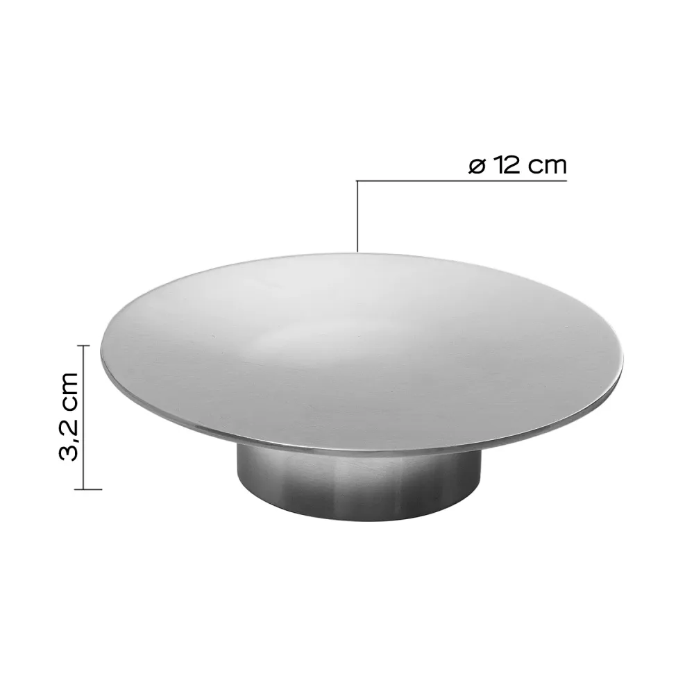 Portasapone Acciaio Inox Gedy serie Betty - Cromato