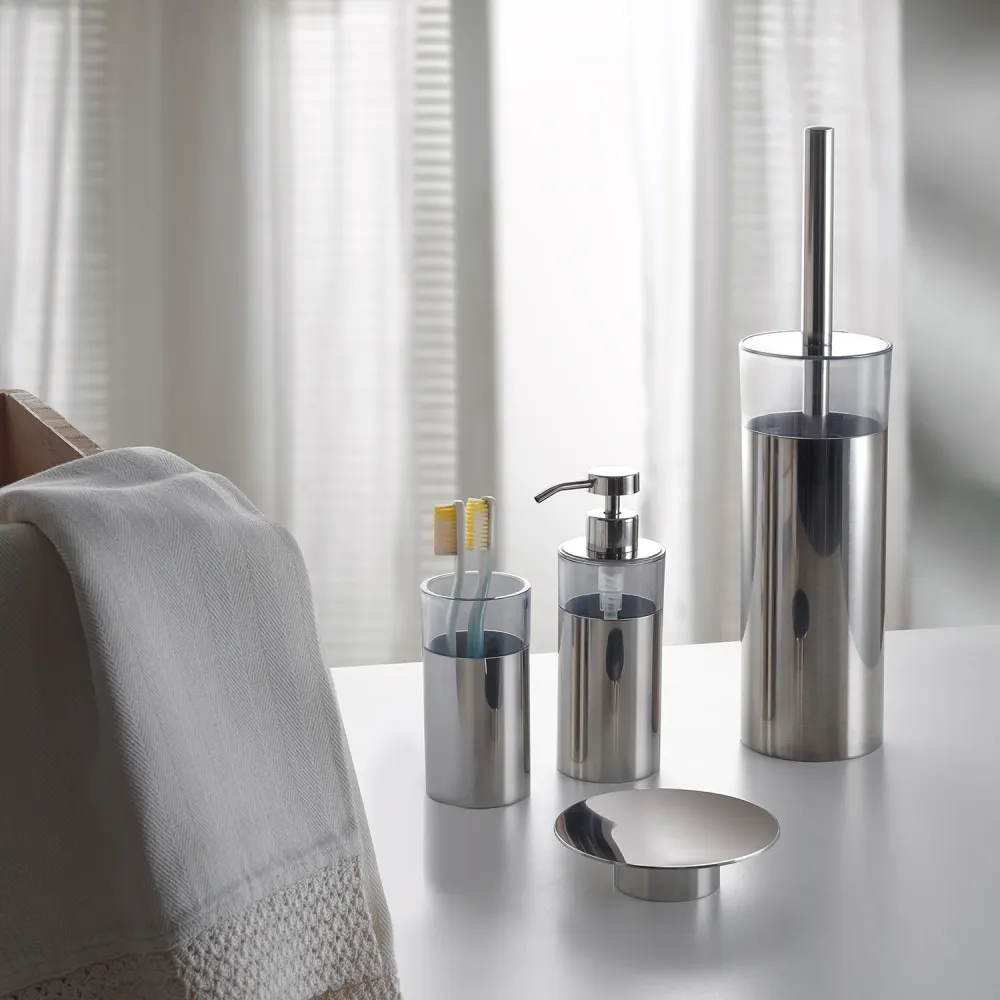 Portasapone Acciaio Inox Gedy serie Betty - Cromato