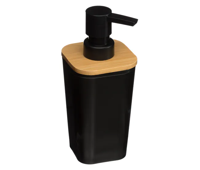 Dispensador De Jabón Negro Natureo