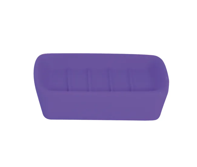 Haití Y Soporte Para El Jabón De Cerámica Morado - Msv