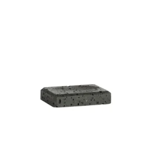 JABONERA TRAVERTINO NEGRA 13X9X5