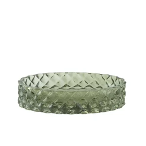 JABONERA VIDRIO DIAMOND VERDE