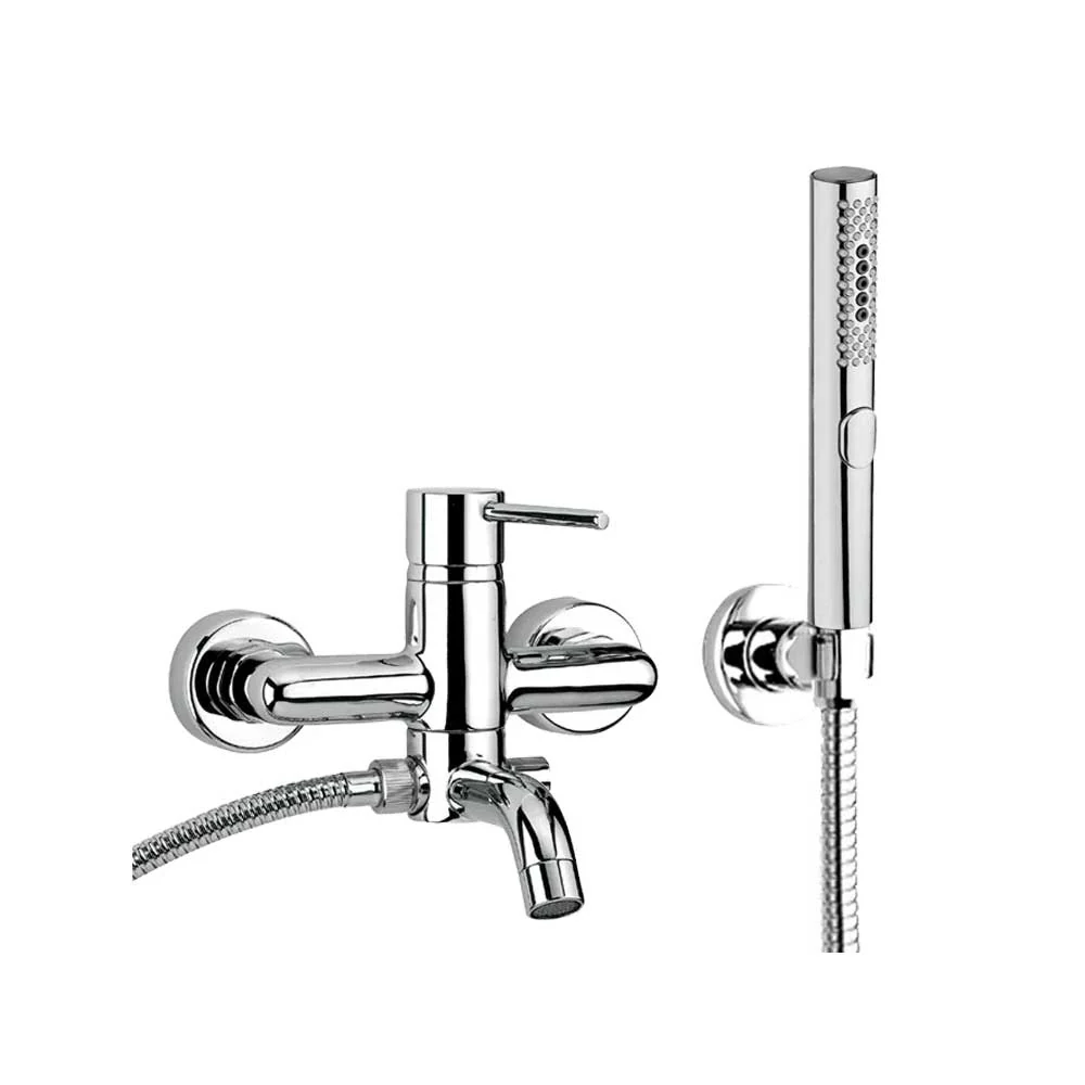 Miscelatore Vasca con set Doccia Cromo collezione Pico di Mamoli Rubinetterie