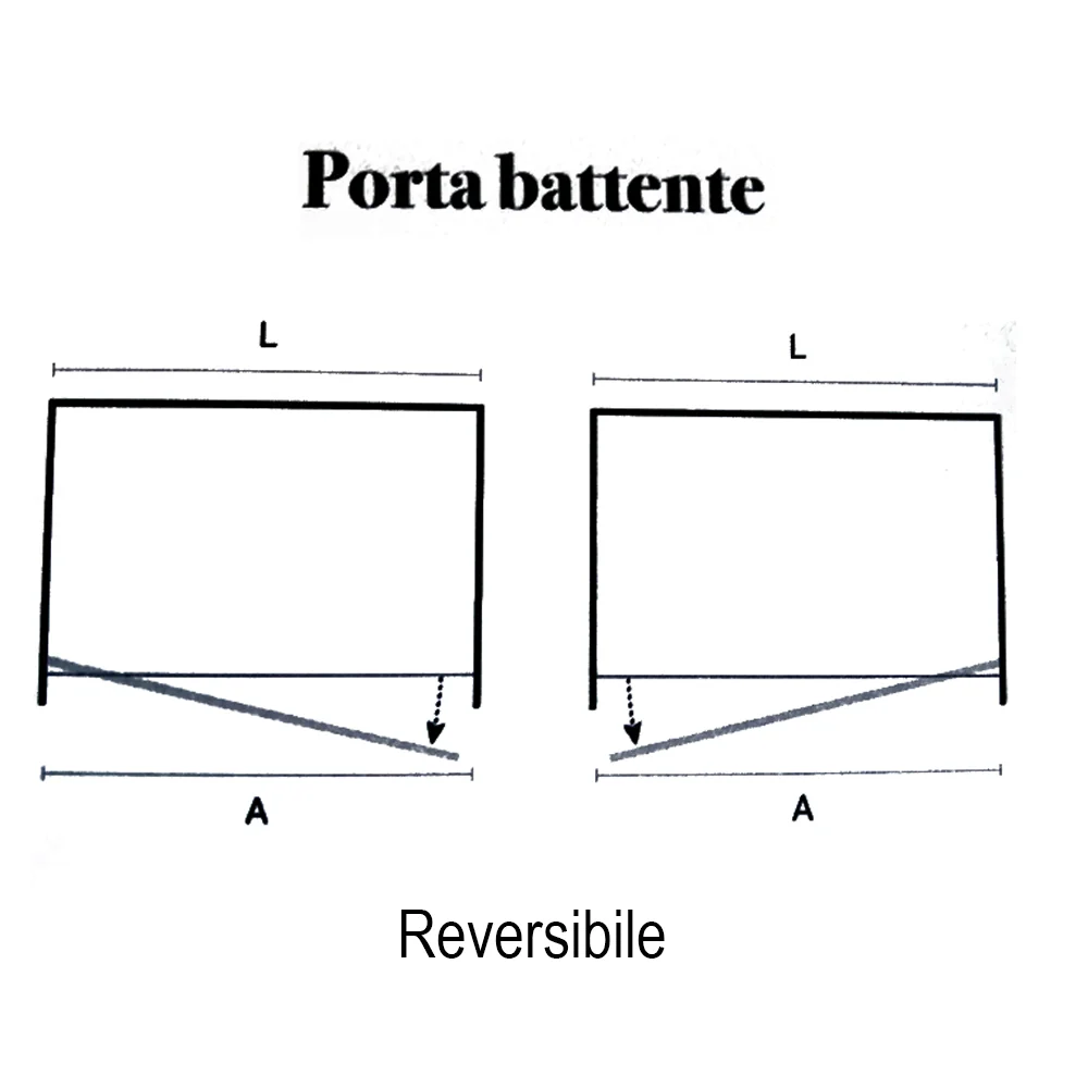 Porta doccia modello Giunone con apertura battente da 70 cm cristallo opaco 6 mm