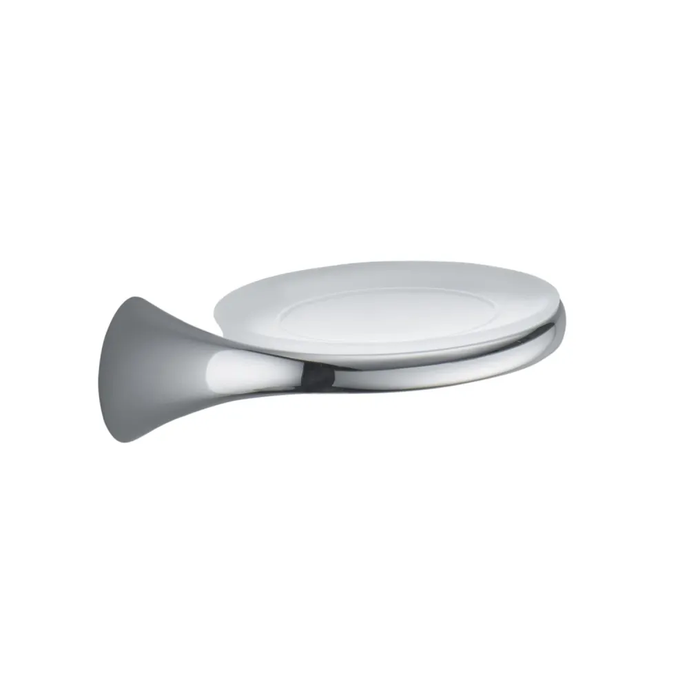 Porta jabon derecho de pared colección Link de Colombo Design