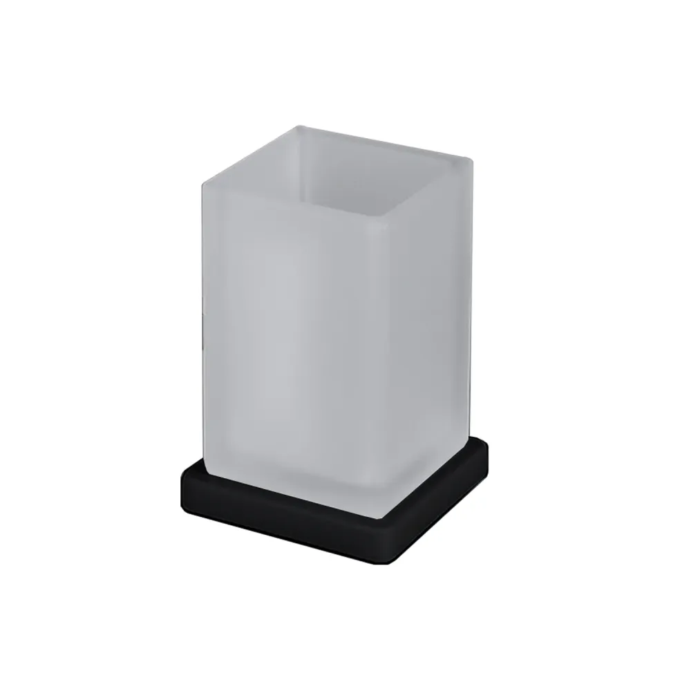 Porta vaso de apoyo negro colección Look de Colombo Design