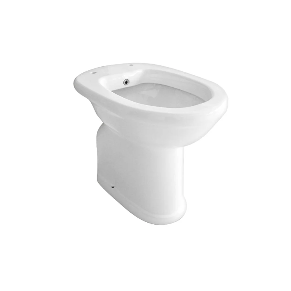 Vaso bidet chiuso con erogatore e scarico muro adatto per disabili e anziani