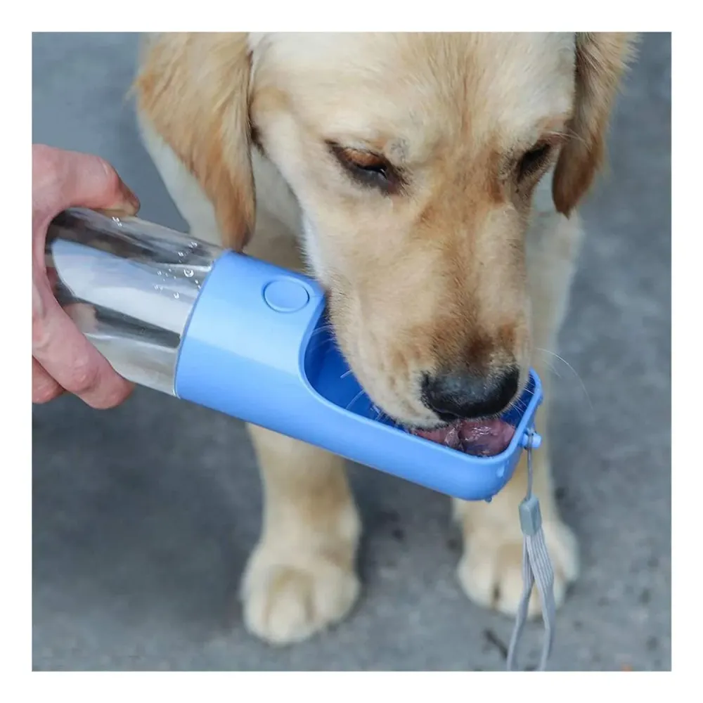 Dispensador De Agua Para Mascotas Portatil Pro Outdoor Set de 4 Piezas