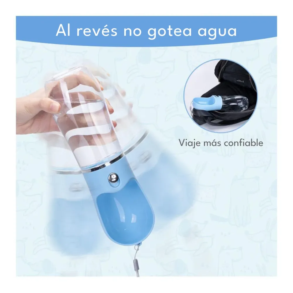 Dispensador De Agua Para Mascotas Portatil Pro Outdoor Set de 4 Piezas