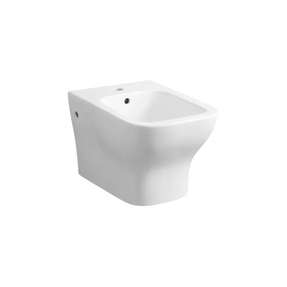 Bidet sospeso modello Tuono 49x35x32h cm - Bianco Lucido ceramica