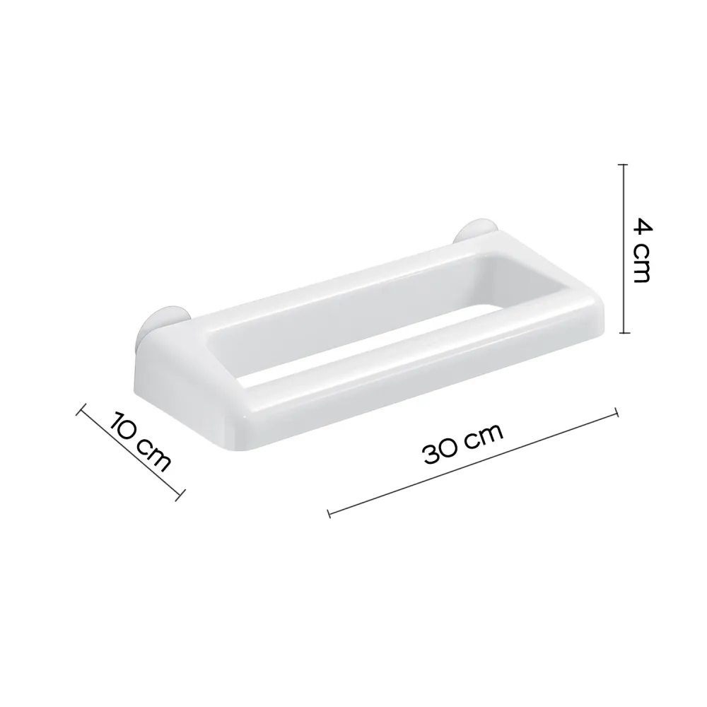 Colgador de Toallas Porta toallas 30 cm de Gedy serie Junior - Blanco